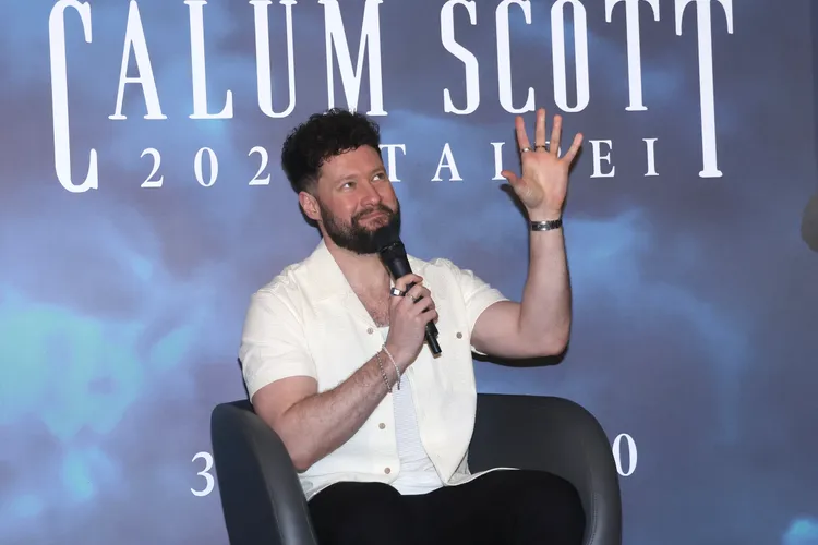 卡倫史考特很愛吃。彭欣偉攝