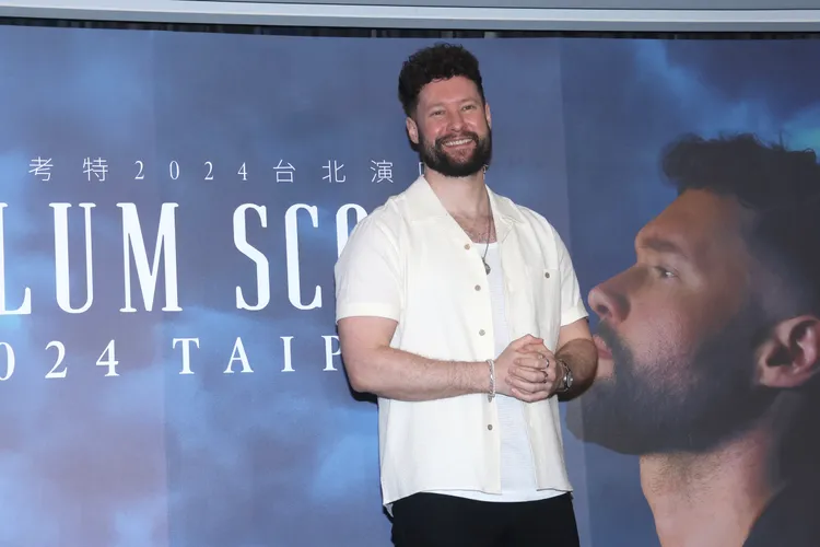 卡倫史考特想給粉絲驚喜。彭欣偉攝