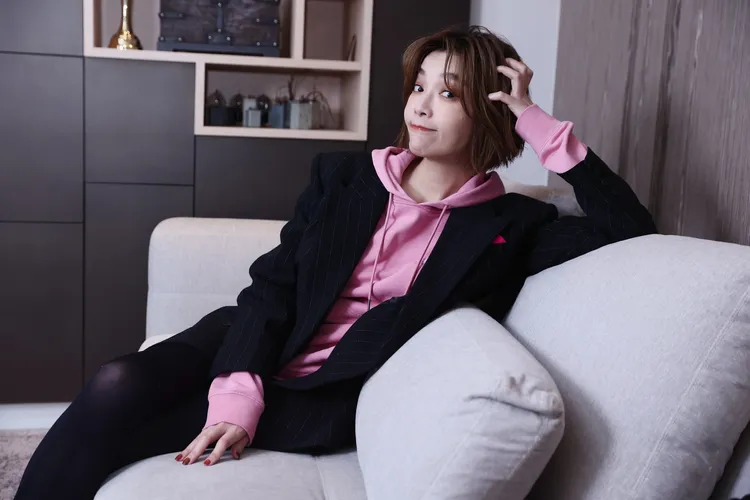 蔡淑臻放膽接下高雄櫻花季演唱邀約。彭欣偉攝