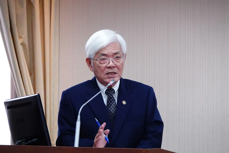 中選會主委李進勇。莊宗達攝