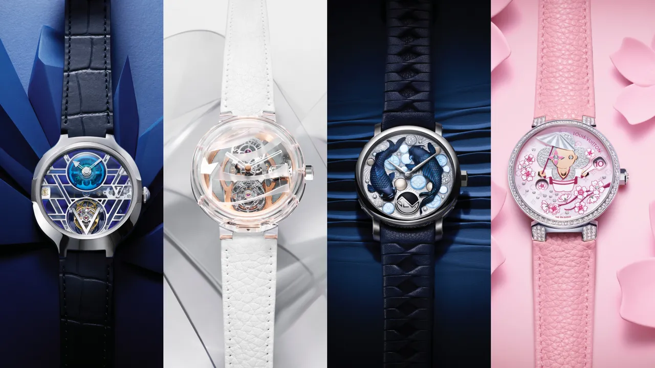 LV 2024全新高級腕錶。品牌提供