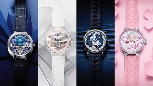 LV高級腕錶新作!透明陀飛輪掀話題 還有錦鯉、太空人來同歡