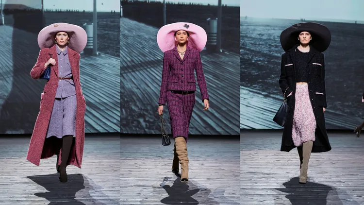 香奈兒2024秋冬大秀。品牌提供