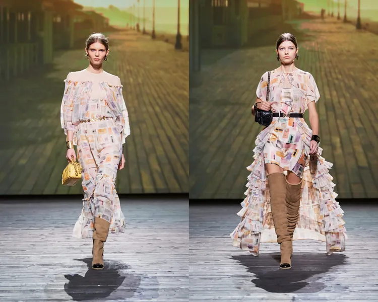 香奈兒2024秋冬大秀。品牌提供