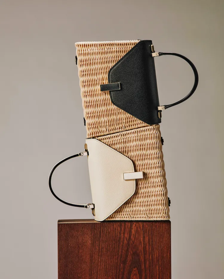 Iside Wicker包身以編織工法呈現。品牌提供