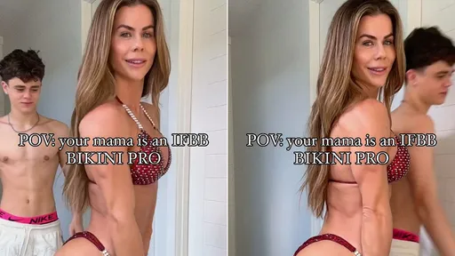 穿比基尼当儿面秀身材挨轰　辣妈呛酸民：他不像你们想对我色色