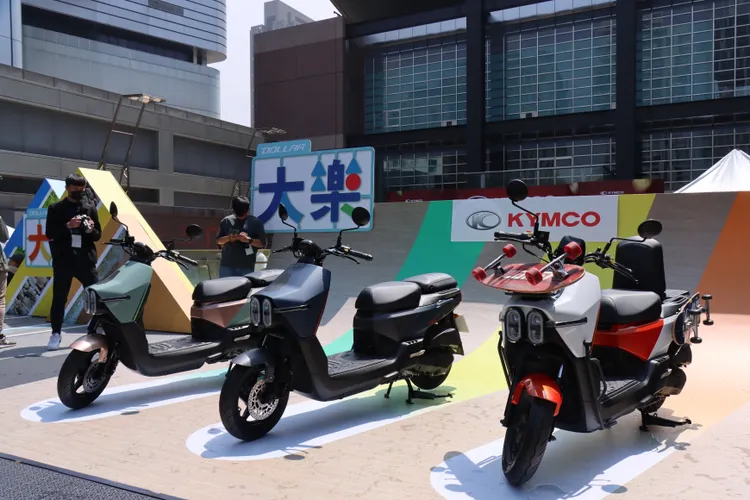 「大樂 Dollar」車系強調多功能訴求，具備高強度全新研發輕量化車架、雙層鋼管結構腳踏板設計。林浩昇攝