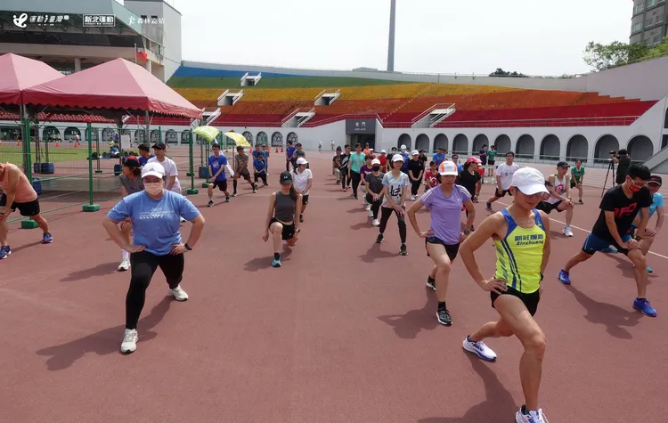 「新北運動熱區」開課中。體育局提供