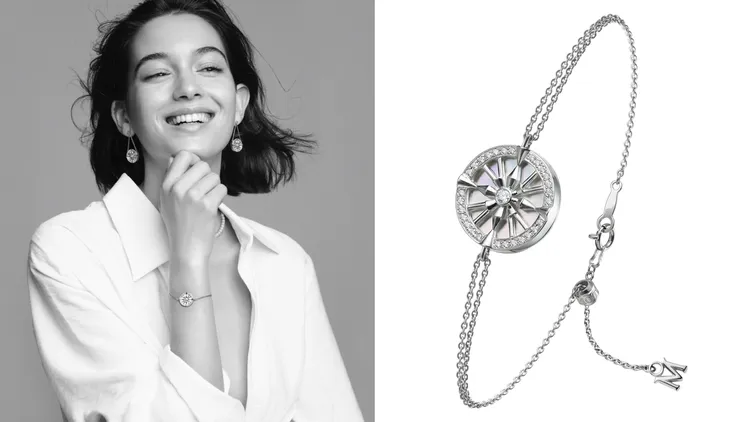 MIKIMOTO Lucky Arrows系列鑽石手鍊，13萬5000元。品牌提供