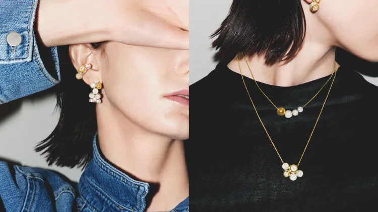 TASAKI推出全新M/G TASAKI系列，展現剖面珍珠之美。品牌提供