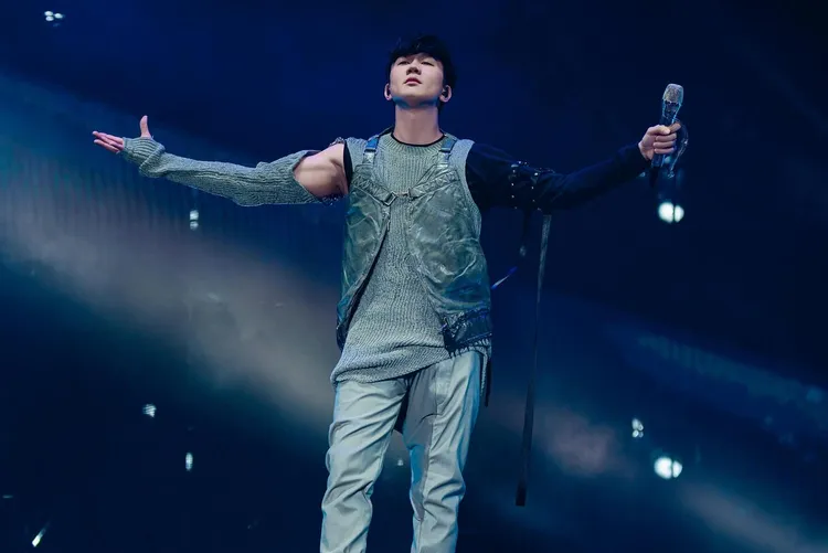 林俊傑昨天和今天在福州開唱。翻攝jjlin IG