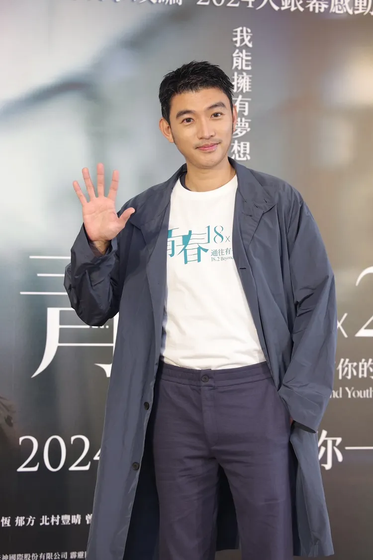 曾少宗霸氣表示騎機車載女友會主動要她抱緊一點。攝影中心攝