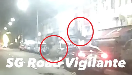 行人穿越馬路遭撞 汽車撞翻2路人後逃逸