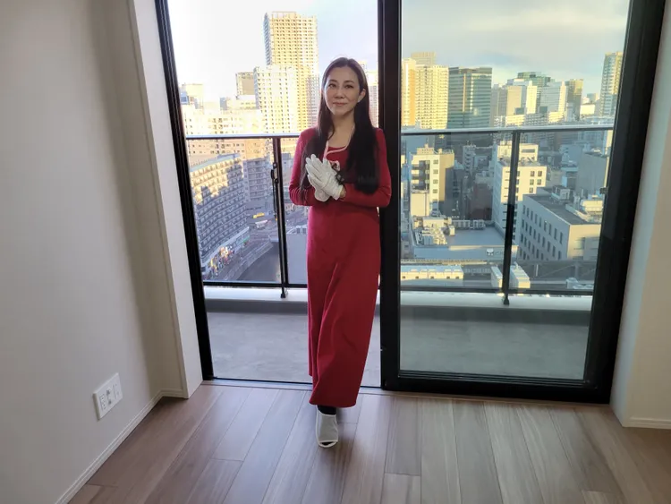 小彤老師到日本驗屋。馬可孛羅提供