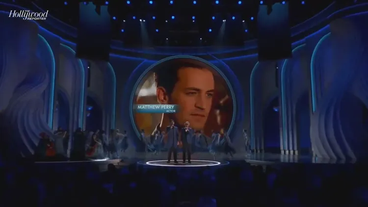 《六人行》馬修派瑞去年猝逝。翻攝YouTube