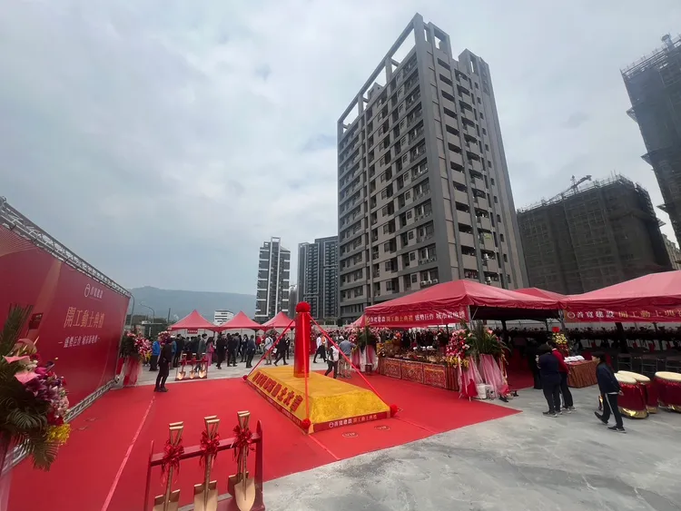 善寬建設以3.55億元購地，未來推出百戶住家。葉家銘攝