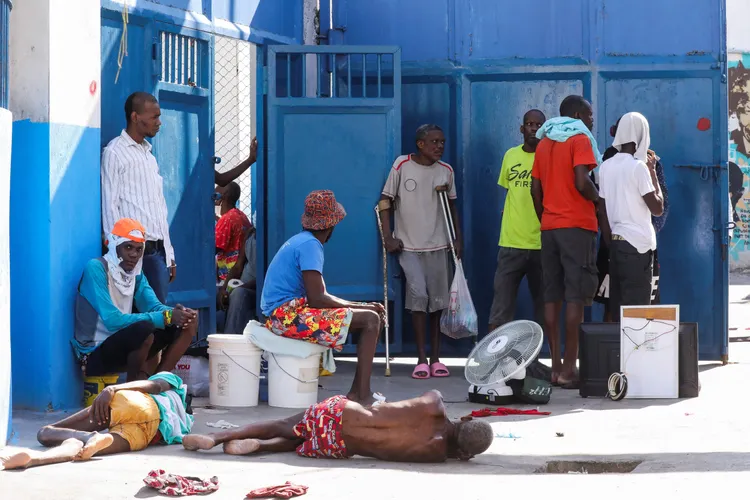 剩下不到100名囚犯是覺得監獄比海地街道安全。美聯社