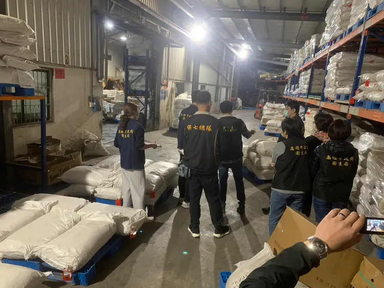 衛生局查出另有3萬4414公斤有問題產品流向市面。衛生局提供