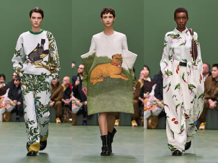 LOEWE 2024秋冬大秀。翻攝官網