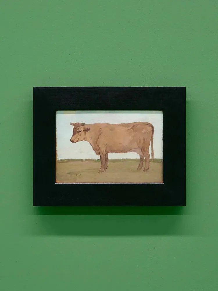 LOEWE秀場裝飾了已故美國藝術家Albert York自1963年至1990年創作的18幅作品。翻攝官網