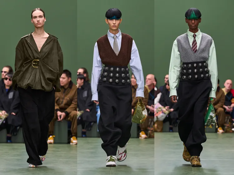 LOEWE 2024秋冬大秀。翻攝官網