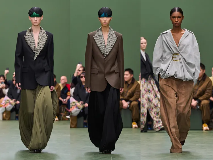 LOEWE 2024秋冬大秀。翻攝官網