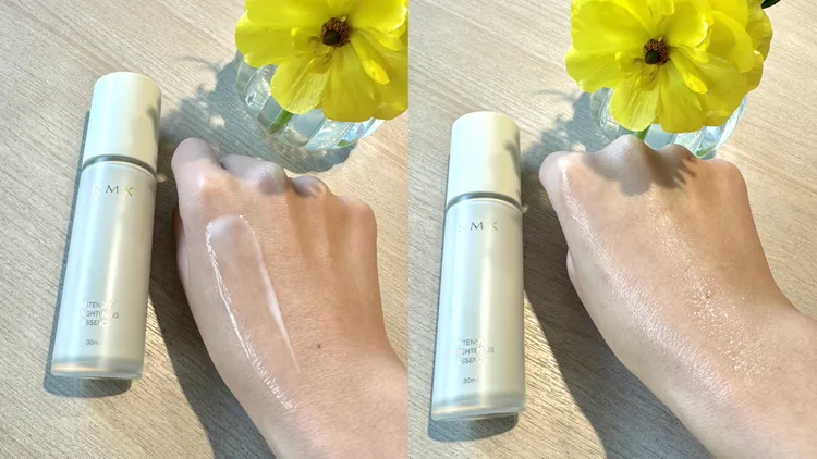 RMK集中透亮精華液質地親膚柔滑。張家玲攝