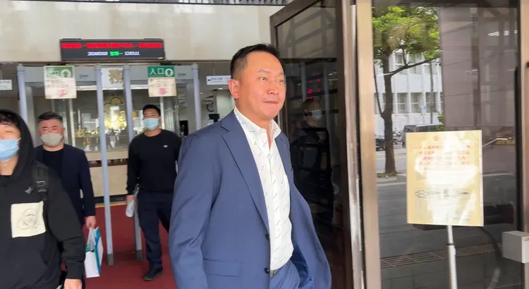 賴姓富商的郭姓好友也被傳喚出庭。陳彩玲攝