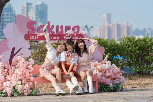 櫻花季被質疑「高雄哪有櫻花」? DJ妖嬌、金鐘八點檔女星搶先開箱