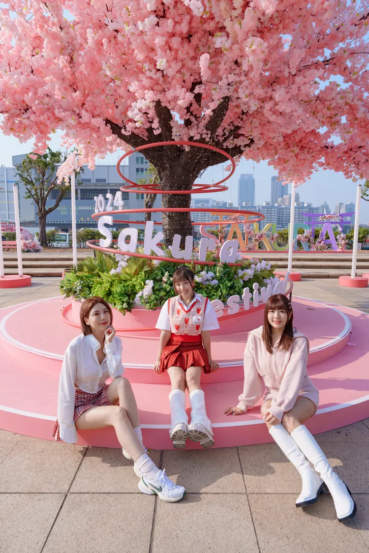 梁舒涵、DJ Swallow aka妖嬌、Uni-Girls 瑟七為活動造勢。寬寬整點行銷提供