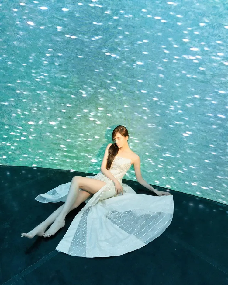 林志玲美腿全都露。翻攝林志玲IG