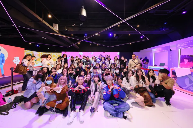 丁噹攜手「GX」與粉絲開心互動。相信音樂提供