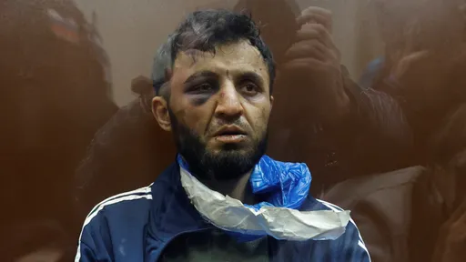 惡貫滿盈!莫斯科音樂廳恐攻嫌犯一臉傷痕出庭 法院裁定還押