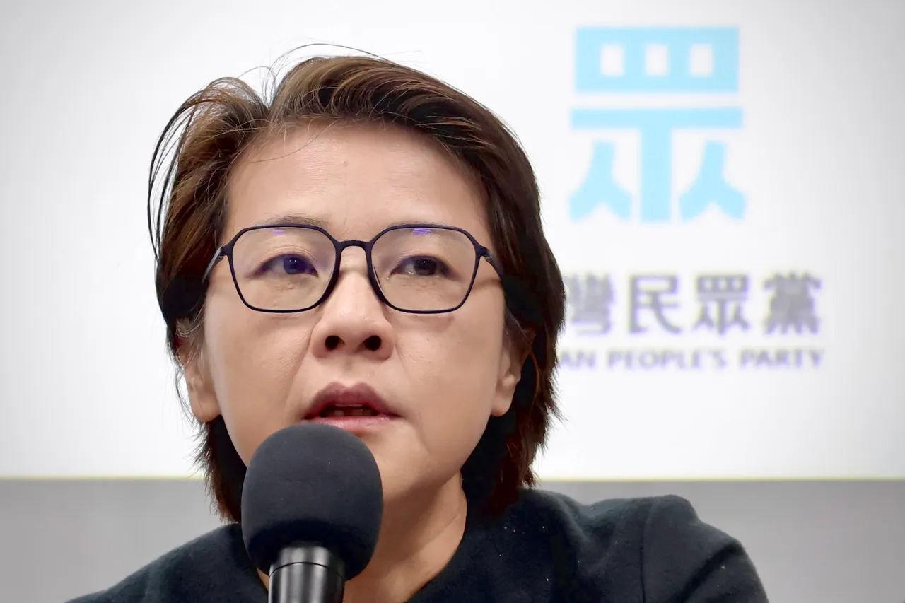民眾黨立委黃珊珊。林林攝