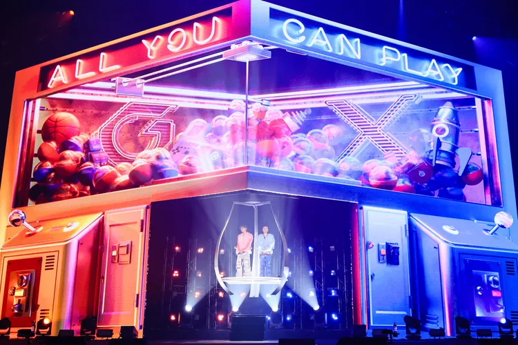 「GX」舞台吸睛。相信音樂提供