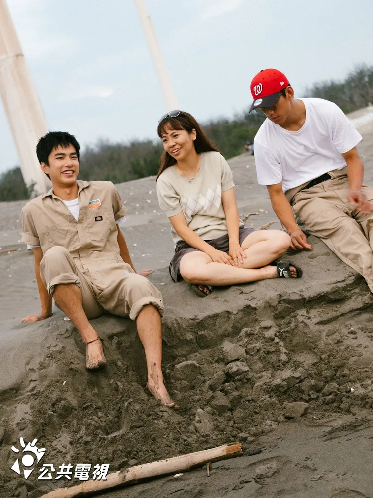 曾敬驊（左）與朱軒洋（右）認為旅程結束後都有所成長。公視提供