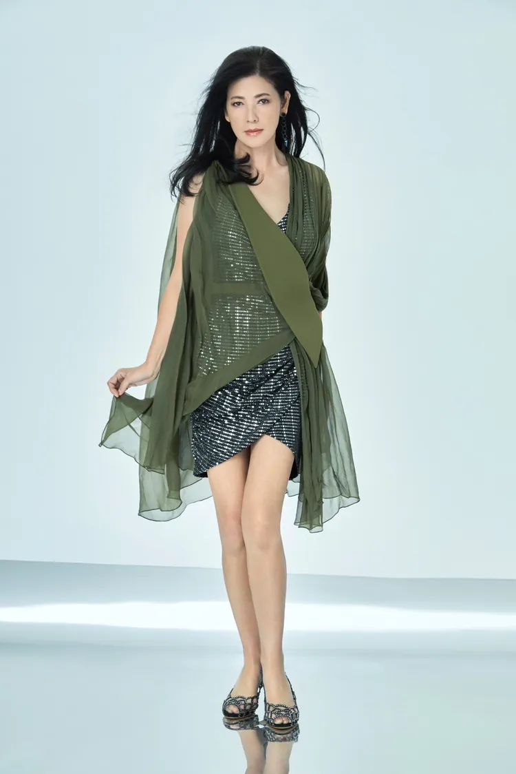 陳明真完全展現摩羯女的拚勁。陳明真提供