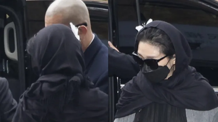 大S頭紗上別了一隻白蝴蝶。彭欣偉攝