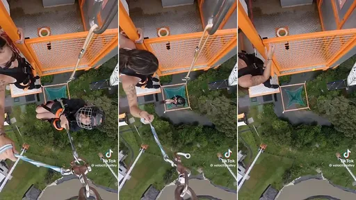 真自由落體!遊客無安全繩墜落43公尺 「體驗人生最長的4秒」