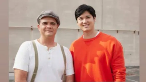 「二刀流」兩大傳奇跨越時空相見！大谷翔平這張照片讓全網驚呆了