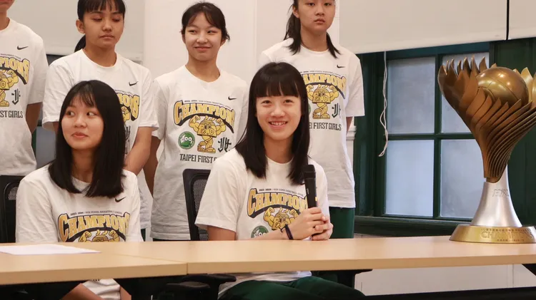 黃子芸決賽前不慎傷到左膝，造成2.5級撕裂傷。記者葉家瑋攝