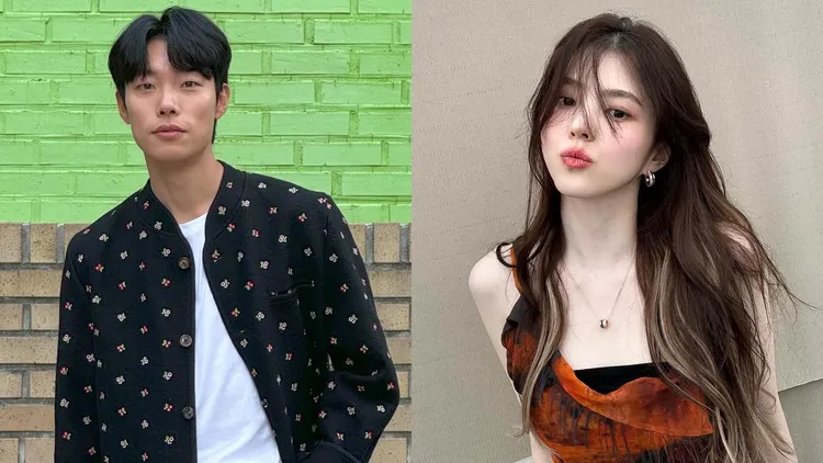 韓素希（右圖）被爆夏威夷約會柳俊烈。翻攝柳俊烈、韓素希IG