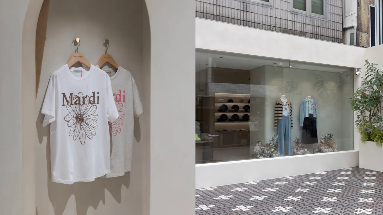 Mardi Mercredi限定色獨家系列商品只在FRUITION旗艦店開賣。品牌提供