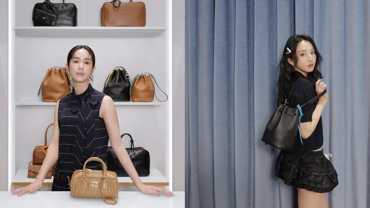 温貞菱（左起）、李沐。品牌提供