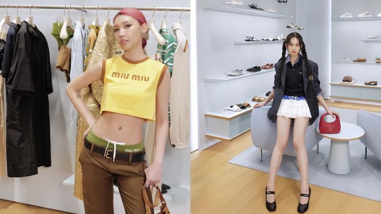 Karencici（左起）、何思靜。品牌提供