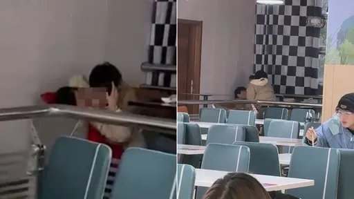 學生情侶「校園餐廳活春宮」影片瘋傳　校方稱嬉鬧要他們報警