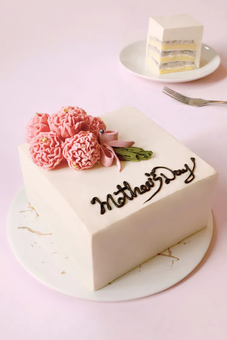 母親節蛋糕「芋薏非凡」。日月千禧提供