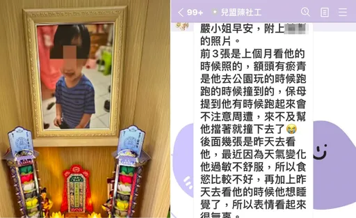 1歲童被虐亡!兒福聯盟社工列被告遭搜索 恐涉這2罪