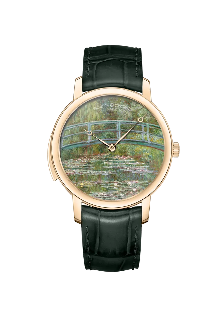 莫內《睡蓮池上的拱橋》。品牌提供