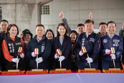 竹市中華路道路環境改善開工 高虹安:30處路口升級!共創人車雙贏